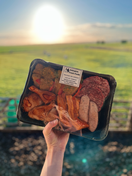 Barbecue boxes by Aldington Fresh Foods